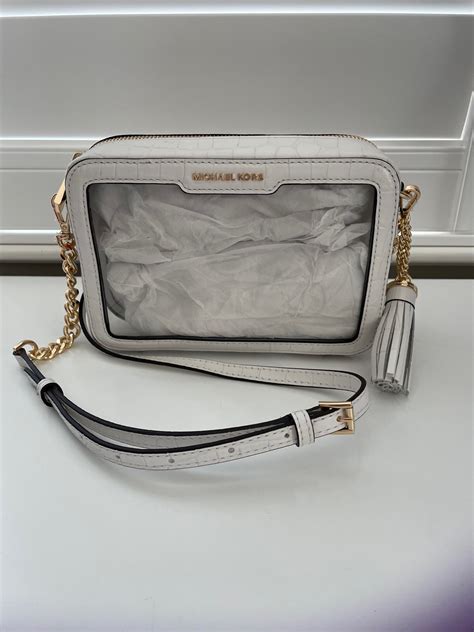 michael kors crossbody signature flap|Michael Kors clear crossbody.